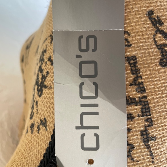 Chicos, faux brown leather, reptile pattern, size 0.5 - Picture 5 of 11